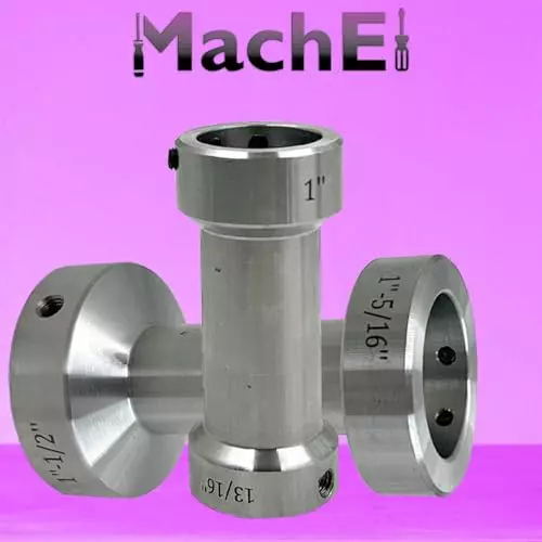 MachEl Newly Designed Rigid & Precision Lathe Tailstock Die Holder Imperial Size MT2