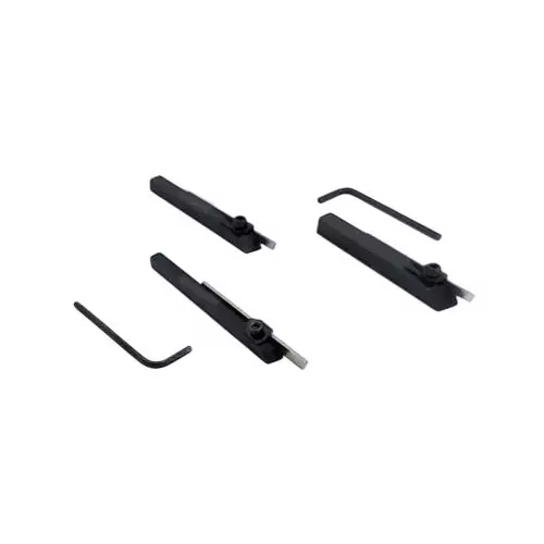 Buyohlic International Mini Lathe Cut Off Parting Tool Holders with 6, 8, 10 mm Square Shank and HSS Blades, PJ-1YYN-M8U6 (Set of 3)