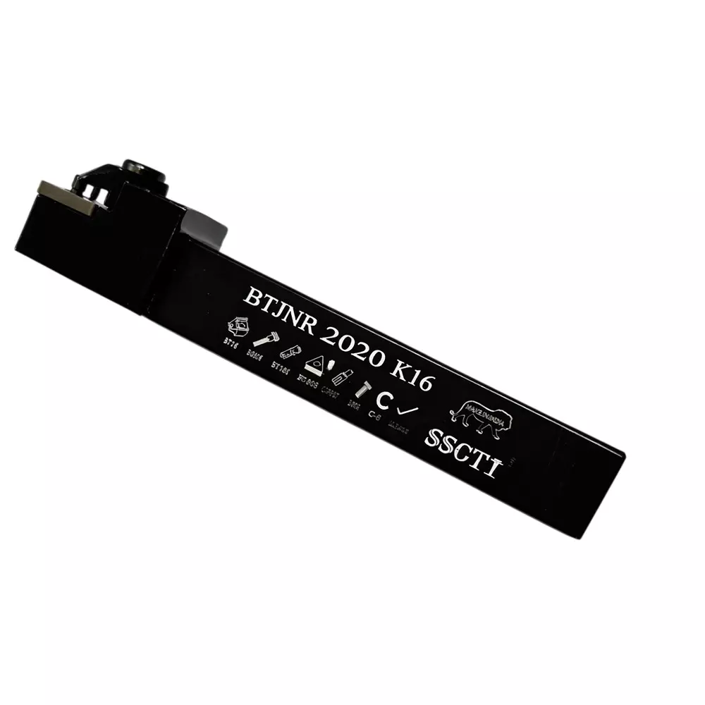 SSCTI Tool Holder Square Shank 20x20 mm Right Hand for CNC, VTL and Lath Machine, BTJNR 2020 K16