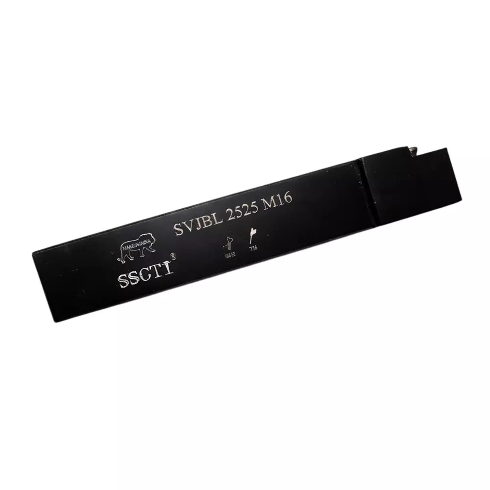 SSCTI Tool Holder Square Shank 25x25 mm Left Hand for CNC, VTL and Lath Machine, SVJBL 2525 M16