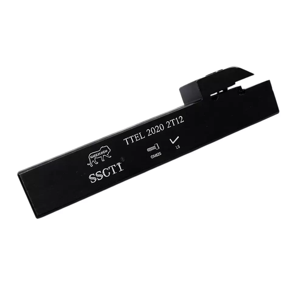 SSCTI Tool Holder Square Shank 20x20 mm Right Hand for CNC, VTL and Lath Machine, TTEL 2020 2T12