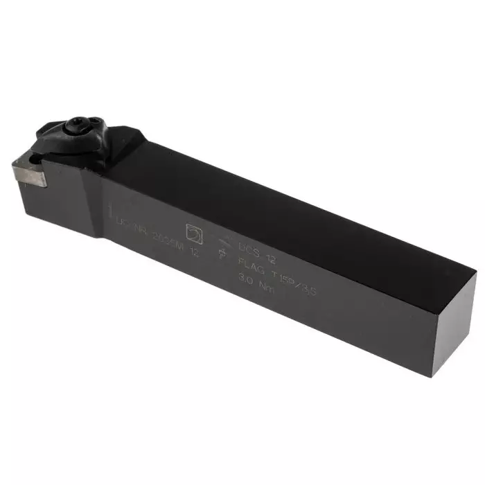 DORMER PRAMET DCLNR Series Lathe Tool Holder for Use with CN/CNM Inserts 25 mm Height 95° Approach 150 mm Length, DCLNR 2525 M 12