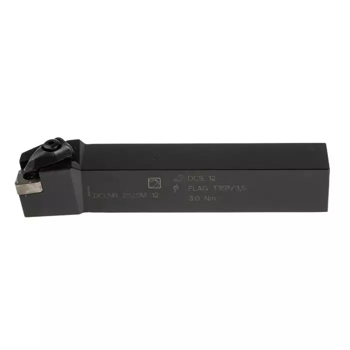 DORMER PRAMET DCLNR Series Lathe Tool Holder for Use with CN/CNM Inserts 25 mm Height 95° Approach 150 mm Length, DCLNR 2525 M 12