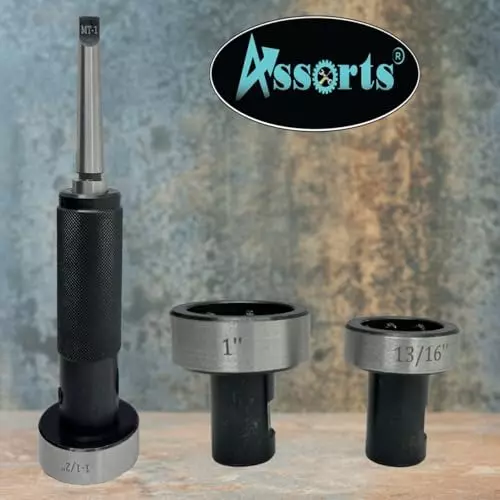 Assorts Imperial Die Holder Set 1MT Shank Tool Steel Circular for Threading & Tapping