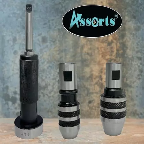 Assorts Imperial Die Holder Set 1MT Shank Tool Steel Circular for Threading & Tapping