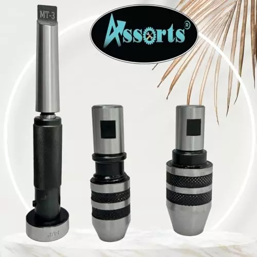 Assorts Imperial Die Holder Set 3MT Shank Tool Steel Circular for Threading & Tapping
