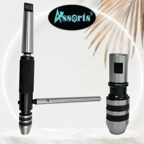 Assorts Imperial Die Holder Set 3MT Shank Tool Steel Circular for Threading & Tapping