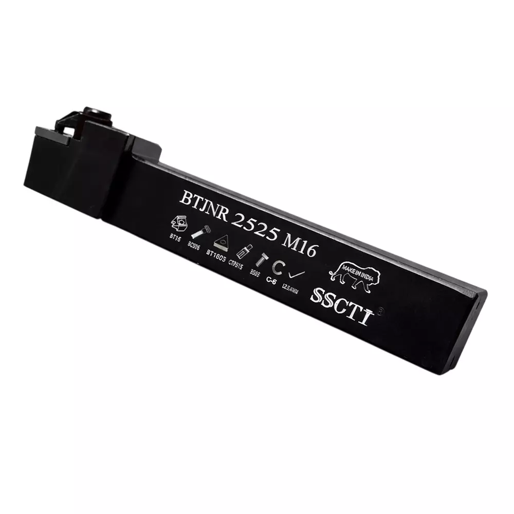 SSCTI Tool Holder Square Shank 25x25 mm Right Hand for CNC, VTL and Lath Machine, BTJNR 2525 M16