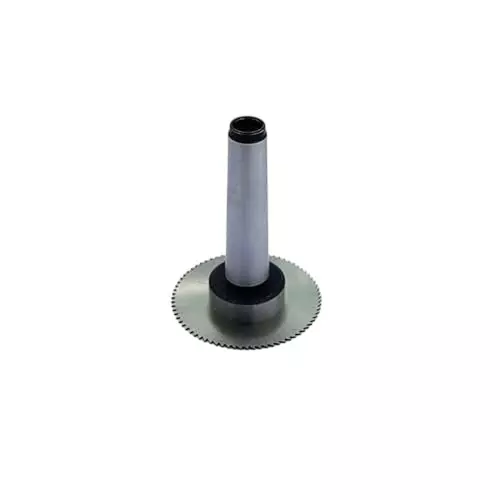 A.D INTERNATIONAL Slitting Slotting Saw Holder with 2MT Shank, M10 x 1.5 mm Drawbar Thread and Circular Saw Blade, UO-CCTH-I1AO