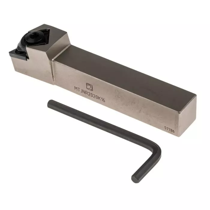 DORMER PRAMET MTJNR Series Lathe Tool Holder for Use with TN/TNM Inserts 20 mm Height 93° Approach 125 mm Length, MTJNR 2020 K 16