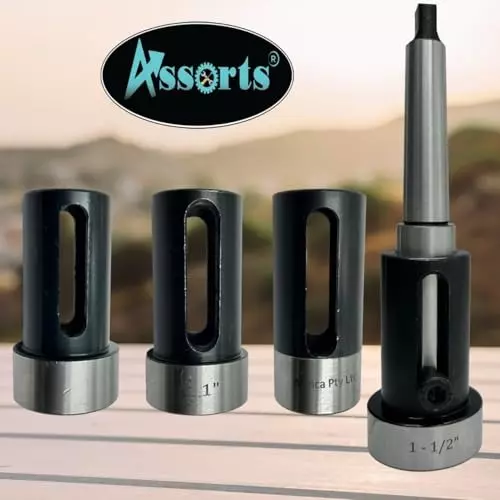 Assorts Floating Type Die Holder Set Tool Steel 2MT Shank 38, 30, 25, 20 and 16 mm for Threading Lathe Machine