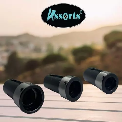 Assorts Floating Type Die Holder Set Tool Steel 2MT Shank 38, 30, 25, 20 and 16 mm for Threading Lathe Machine