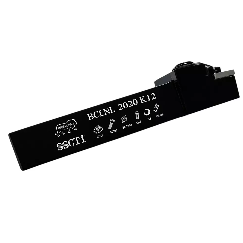 SSCTI Tool Holder Square Shank 20x20 mm for CNC, VTL and Lath Machine, BCLNL 2020 K12