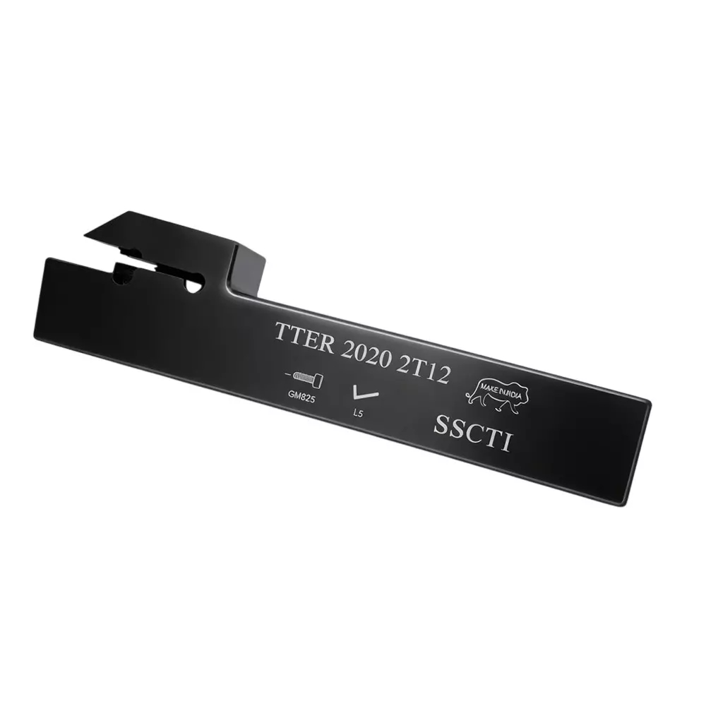 SSCTI Tool Holder Square Shank 20x20 mm Right Hand for CNC, VTL and Lath Machine, TTER 2020 2T12