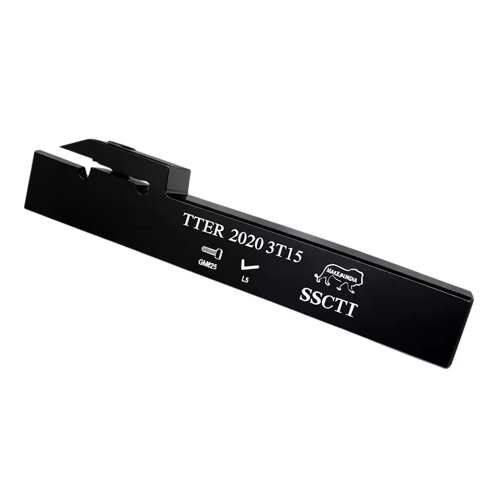 SSCTI Tool Holder Square Shank 20x20 mm Right Hand for CNC, VTL and Lath Machine, TTER 2020 3T15