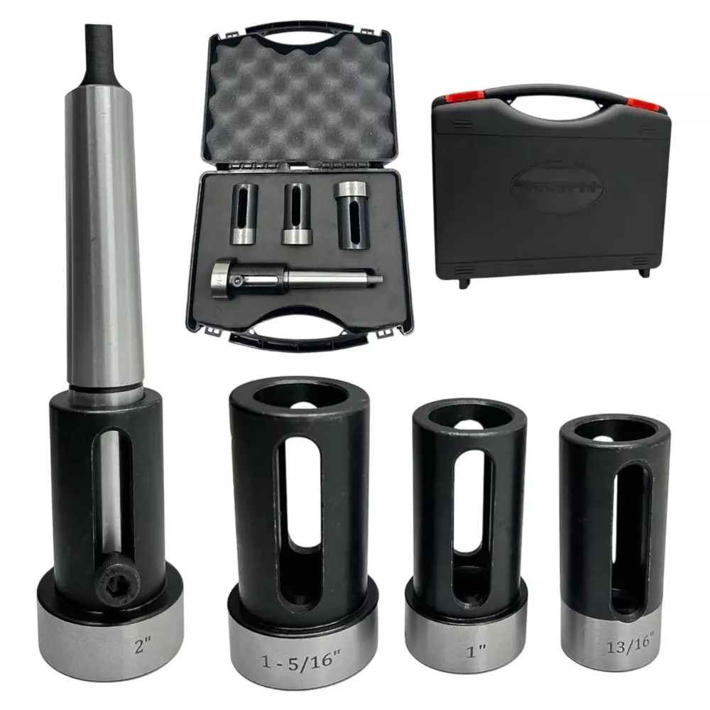 Assorts Floating Type Imperial Die Holder Set 3MT Shank Quality Tool Steel Circular