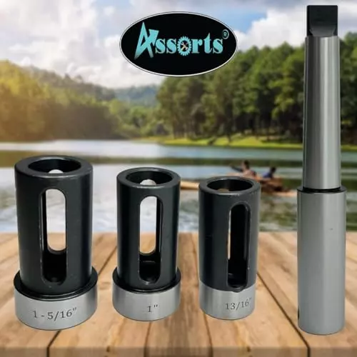 Assorts Floating Type Imperial Die Holder Set 3MT Shank Quality Tool Steel Circular