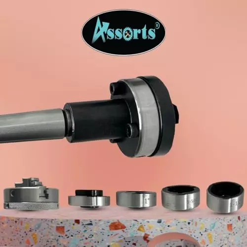 Assorts Tailstock Die Holder Set Alloy Steel 2MT 50 mm Chuck Self Centering 3 jaw