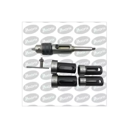 Assorts Attachments wth Die Holder & Drill Chuck High Speed Steel 38, 30, 25, 20 and 16 mm 1.5-10 mm MT-2 Size
