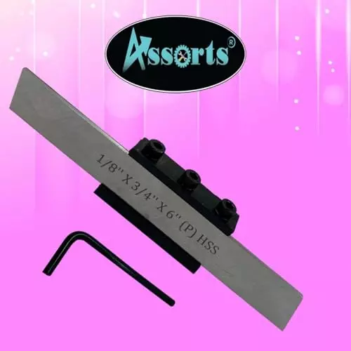 Assorts Parting Cut Off Tool Holder Tool Steel Body & HSS Blade 19.05 mm