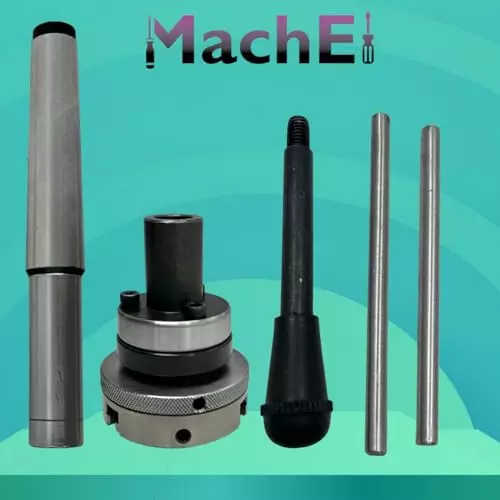MachEl Lathe Tailstock Die Holder with 2MT Shank for Tapping 65 mm Chuck
