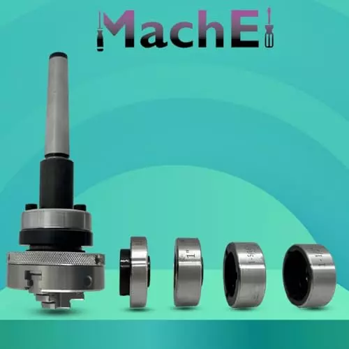 MachEl Lathe Tailstock Die Holder with 2MT Shank for Tapping 65 mm Chuck