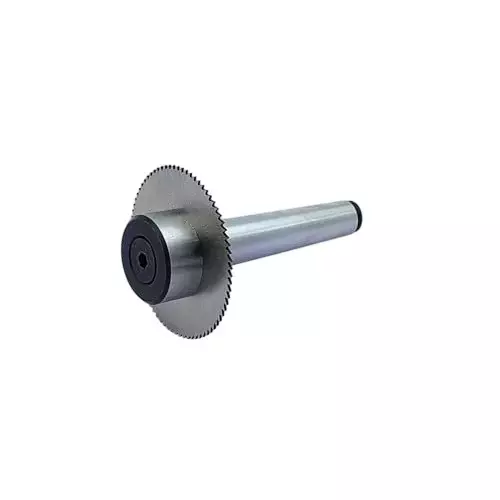 Buyohlic International Slitting Slotting Saw Holder with 3MT Shank, M12 x 1.75 mm Drawbar Thread and Circular Saw Blade, TT-BS5L-R6Q5
