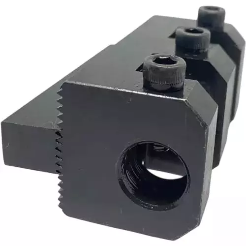 Buyohlic International Turning Tool Post Holder Set 5/8 inch (15.8 mm) Boring Bar for 1/2 inch (12.7 mm) Straight and Adjustable Shank