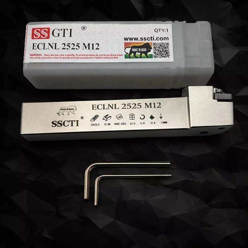sscti-tool-holder-square-shank-25x25-mm-left-hand-for-cnc-vtl-and-lath-machine-eclnl-2525-m12
