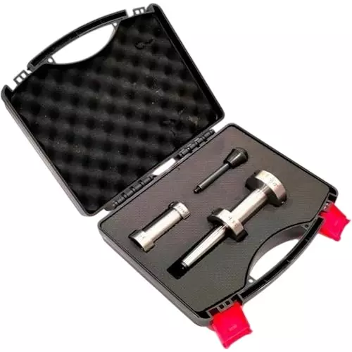 A.D INTERNATIONAL Lathe Tailstock Die Holder Rigid and Precise with Imperial Measuring Scale and MT2 Shank, J8-UJN3-YKVX