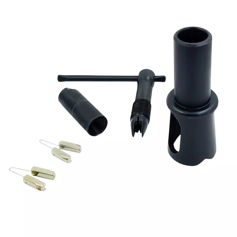 A.D INTERNATIONAL Self Tap & Reamer Aligner Holder for Perfect Alignment Of Tapping Drills On Flat & Round Workpiece, ZN-ZQAZ-4BFO