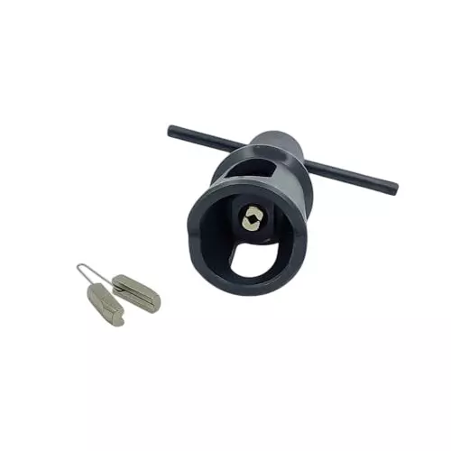A.D INTERNATIONAL Self Tap & Reamer Aligner Holder for Perfect Alignment Of Tapping Drills On Flat & Round Workpiece, ZN-ZQAZ-4BFO