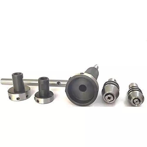 A.D INTERNATIONAL Tailstock Die Holder Set with MT4 Shank for Threading And Tapping On Lathe Machine, J4-PI5D-EUTL