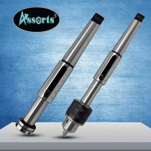 Assorts Imperial Die Holder Set with Drill Chuck Alloy Steel 38, 30, 25, 20, and 16 mm Size 3MT