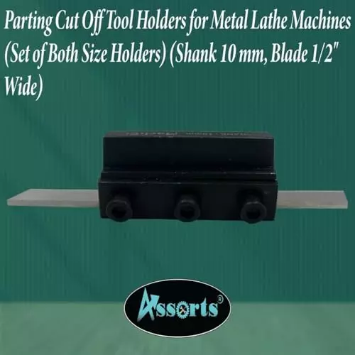 Assorts Parting Cut Off Tool Holder Tool Steel Body & HSS Blade 12.7 mm Adjustable