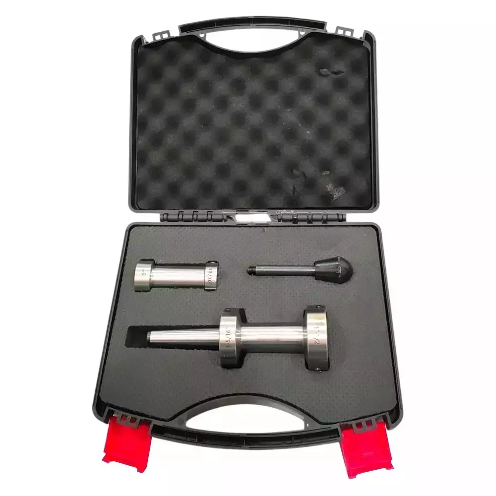 Buyohlic International Lathe Tailstock Die Holder Rigid and Precise with Imperial Measuring Scale and MT2 Shank, J8-UJN3-YKVX