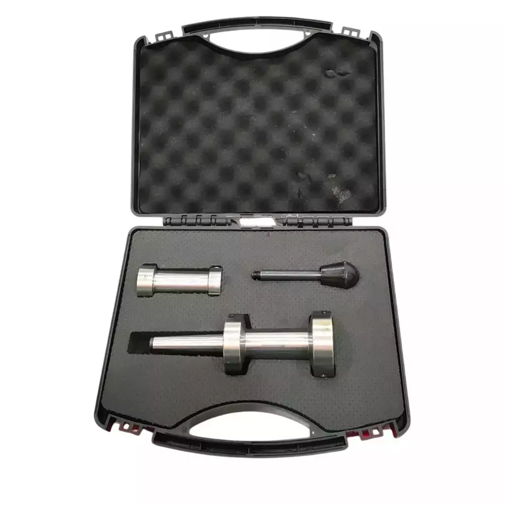 Buyohlic International Lathe Tailstock Die Holder Rigid and Precise with Imperial Measuring Scale and MT3 Shank, H2-BTR7-YMU0