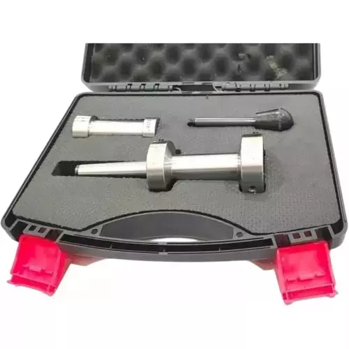 Buyohlic International Lathe Tailstock Die Holder Rigid and Precise with Imperial Measuring Scale and MT3 Shank, H2-BTR7-YMU0