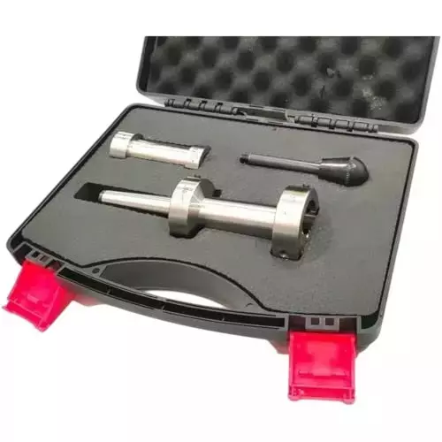 Buyohlic International Lathe Tailstock Die Holder Rigid and Precise with Imperial Measuring Scale and MT3 Shank, H2-BTR7-YMU0