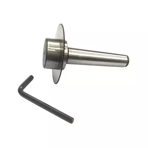 A.D INTERNATIONAL Slitting Slotting Saw Holder with 3MT Shank, 12 inch (12.7 mm) Drawbar Thread and Circular Saw Blade, 5H-2GIB-S935