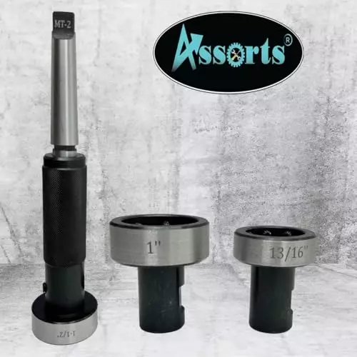 Assorts Imperial Die Holder Set 2MT Shank Tool Steel Circular for Threading & Tapping