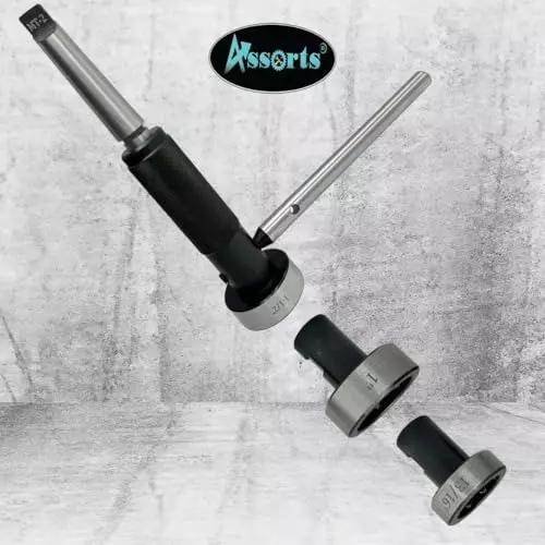 Assorts Imperial Die Holder Set 2MT Shank Tool Steel Circular for Threading & Tapping
