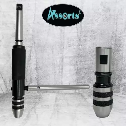 Assorts Imperial Die Holder Set 2MT Shank Tool Steel Circular for Threading & Tapping