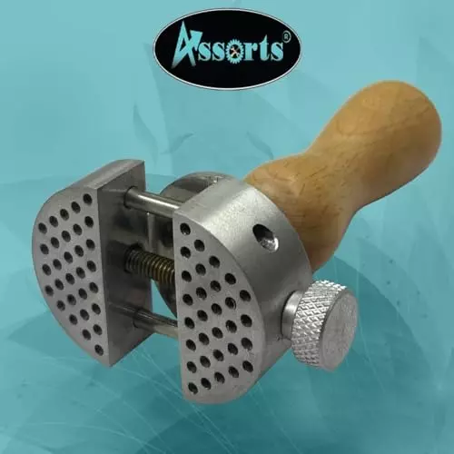 Assorts Universal Peg Clamp Work Holder Vice Aluminium Compact for Jewelry Making