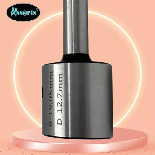 Assorts Annular Cutter Holder Tool Steel 12.7 mm Straight Shank 34 mm Body Dia