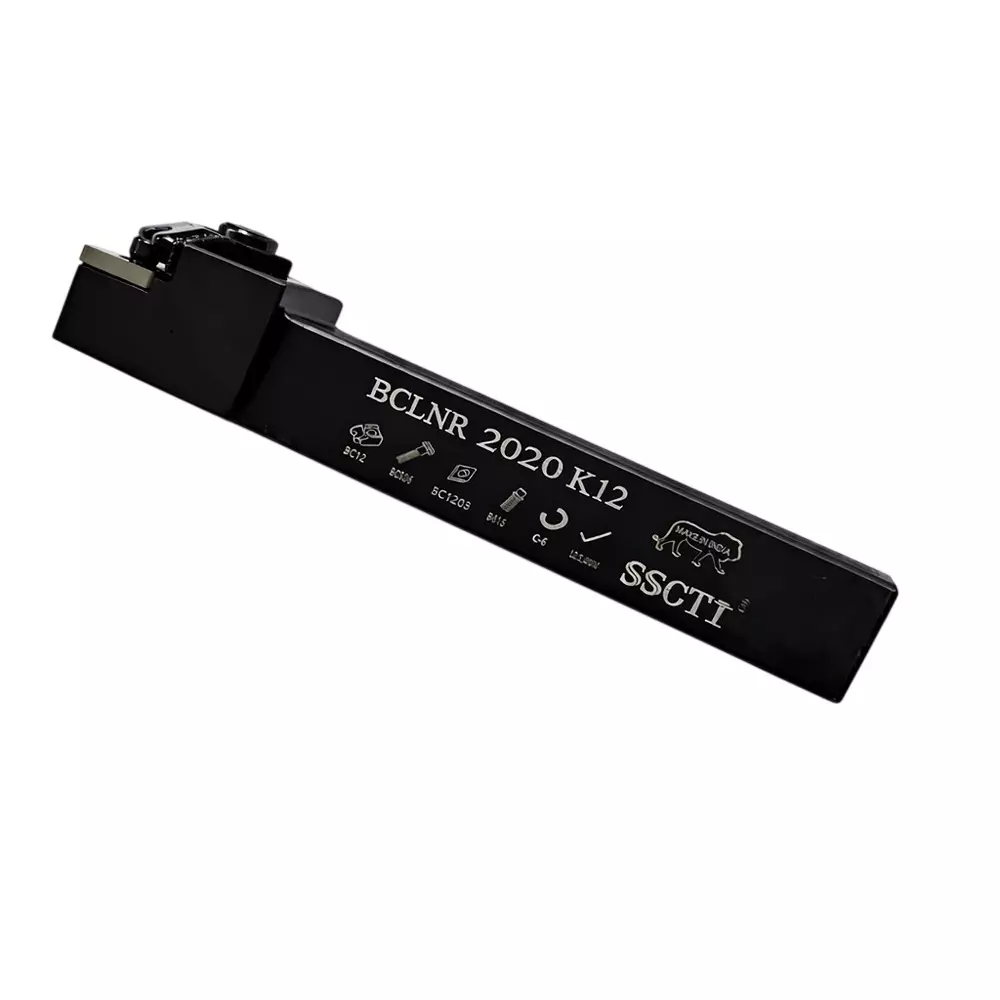 SSCTI Tool Holder Square Shank 20x20 mm Right Hand for CNC, VTL and Lath Machine, BCLNR 2020 K12