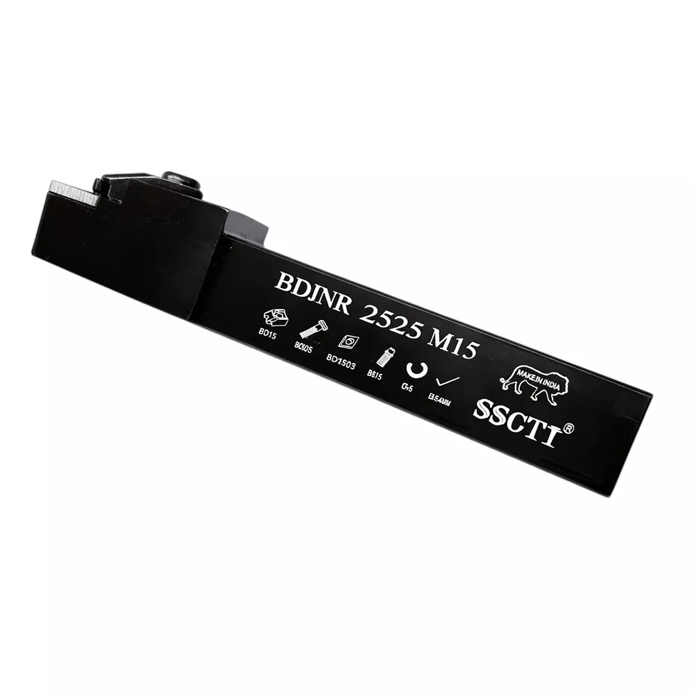 SSCTI Tool Holder Square Shank 25x25 mm Right Hand for CNC, VTL and Lath Machine, BDJNR 2525 M15