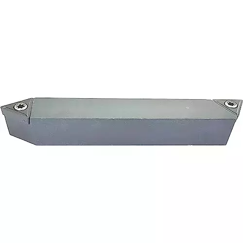 Buyohlic International Double End Indexable RH & Center Cut Turning Tool with 12 mm Square Shank for CNC & Lathe Machine, U6-YHD9-I68B