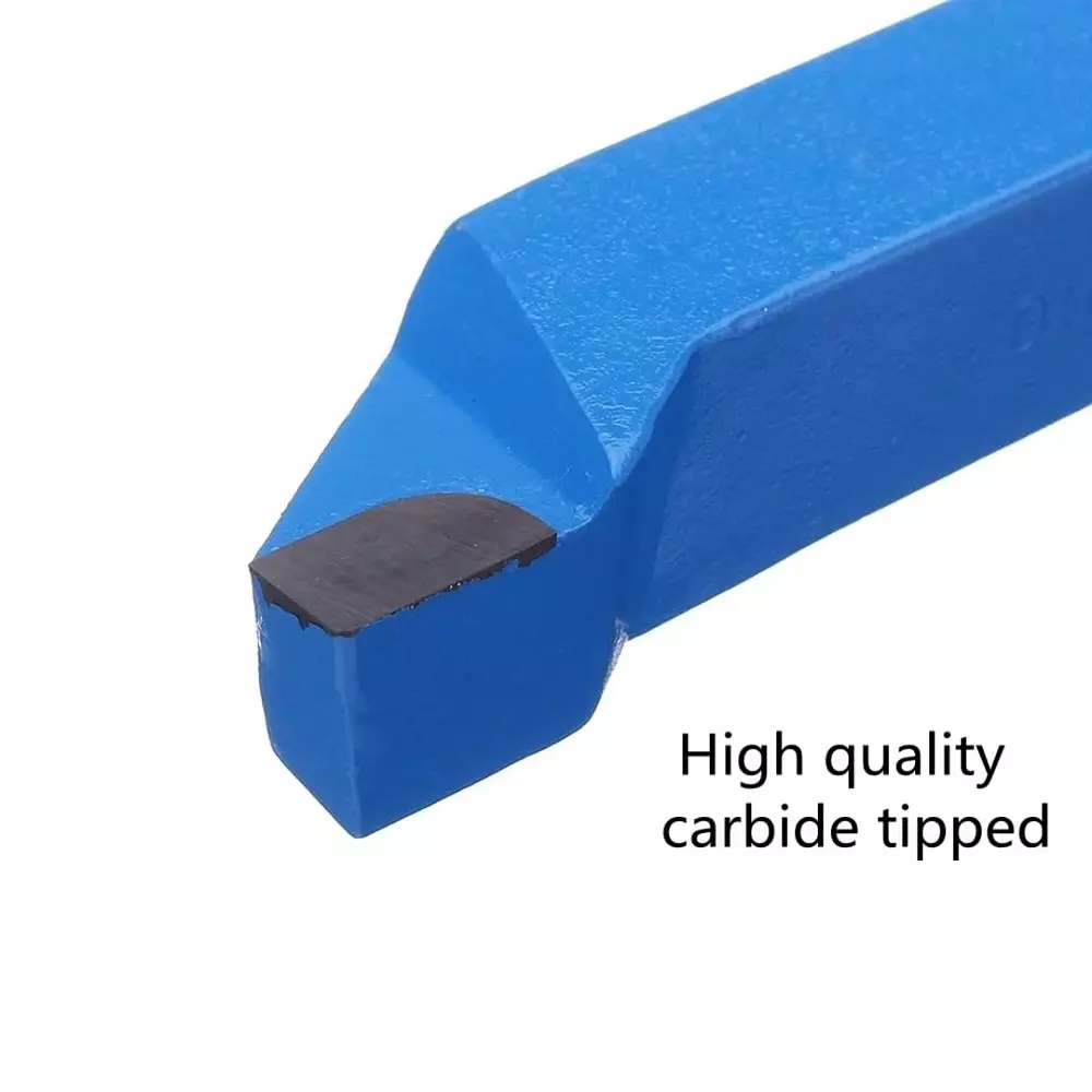 Jawsons Carbide Tipped Turning Tool Tungsten Steel DIN 4980R 8x8 mm P30, Blue