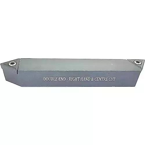 Buyohlic International Double End Indexable RH & Center Cut Turning Tool with 10 mm Square Shank for CNC & Lathe Machine, Z8-M6RR-HOK0